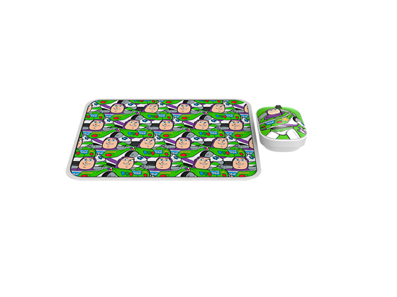 MOUSE + MOUSE PAD XTECH DISNEY TOY STORY WIRELESS, OPTICAL MOUSE, (XTM-DKT10TS)