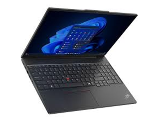 LAPTOP LENOVO THINKPAD E16 GEN 2, 16" IPS WUXGA, AMD RYZEN 5 7535U, 8GB DDR5, 256GB SSD NVME, WINDOWS 11 PRO, WI-FI, BLUETOOTH 5.0, 2X USB 3.1, 1X USB TYPE C (PARA DISPLAYPORT Y CARGA), 1X RJ45, 1X HDMI 1.4B, 1X USB 2.0 (OCULTO), BACKLIT KEYBOARD, BT 5.1, AUDIO JACK 3.5", FINGER PRINT READER, GRAPHITE BLACK (21M5000HUS)