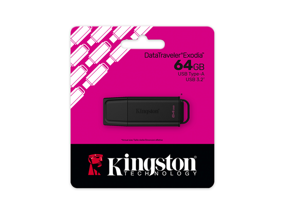 MEMORIA USB 64GB KINGSTON, (DTXG2/64GB)