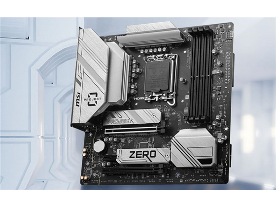 [B760M PROJECT ZERO] MB MSI B760M PROJECT ZERO LGA, DDR5, INTEL, SATA 6GBPS, B760M MICRO ATX