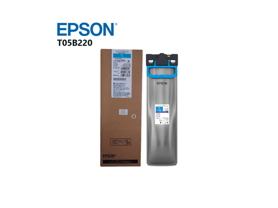 [T05B220] BOLSA DE TINTA EPSON  T05B CYAN, COMPATIBLE WF-C878R CON EPSON