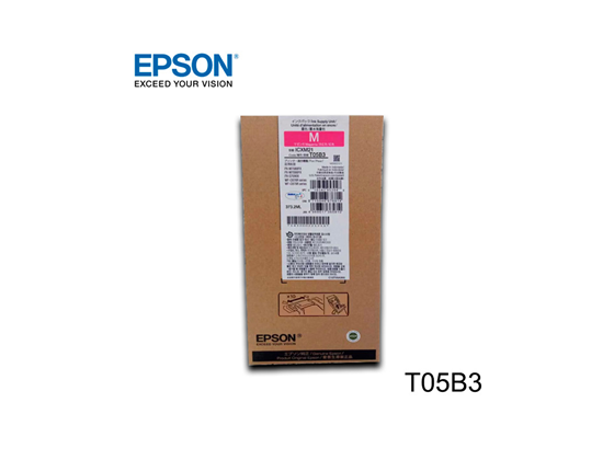 [T05B320] BOLSA DE TINTA EPSON  T05B MAGENTA HI, COMPATIBLE WF-C878R CON EPSON