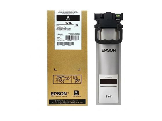 [C13T94112A] BOLSA DE TINTA EPSON T941 BLACK, COMPATIBLE CON EPSON WF C5210/ C5790, RENDIMIENTO 5000 PAGINAS.