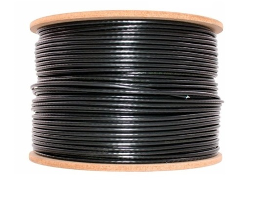 [CC-CAT5COPP-OUT***] ROLLO DE CABLE UTP CLICK-CAM CAT5E PARA EXTERIORES COLOR NEGRO CONDUCTOR 0.45 MM DE COBRE OFC (99% DE PUREZA) REVESTIMIENTO COLOR NEGRO (CC-CAT5E OUT)