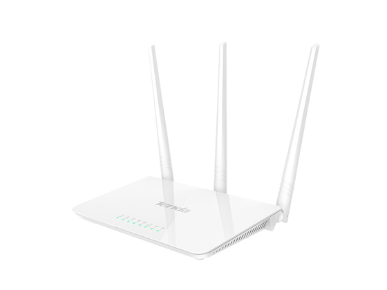 [F3] ROUTER WIRELESS TENDA F3  300 MBPS - 3 ANTENAS BANDWITH CONTROL, 1 PUERTO WAN, 3 PUERTOS LAN, FUNCION DE REPETIDOR