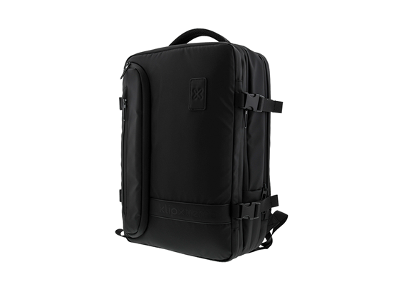 BULTO PARA LAPTOP Y VIAJE 2 EN 1 KLIP XTREME AIRLIFT 15.6" TIPO MOCHILA, BOMBA DE VACIO INCLUIDA (PARA COMPRIMIR LA ROPA), 1X PUERTO USB-A (POWER BANK NO INCLUIDO) NEGRO (KNB-975)