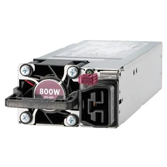 [865409-002] FUENTE DE PODER HPE 800 Watt AC Flexible Slot Platinum Plus