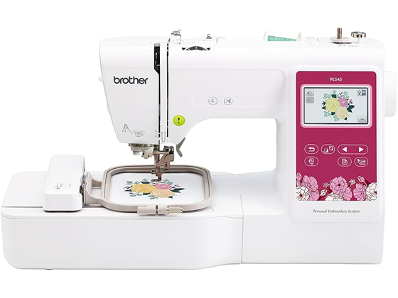 [PE545] MAQUINA DE COSER Y BORDADO COMPUTARIZADO BROTHER PE545, INCLUYE 135 DISEÑOS DE BORDADOS Y 10 TIPOS DE LETRAS, PANTALLA 3.7" COLOR, AREA MAXIMA DE BORDADO 4" X 4", VELOCIDAD DE 400 PPM (PUNTADAS POR MINUTO), WIRELESS LAN INTEGRADO, COMPATIBLE CON LA APP ARTSPIRA (50 DISEÑOS DE BORDADOS DESCARGABLES), FUNCIÓN DE DRAG AND DROP