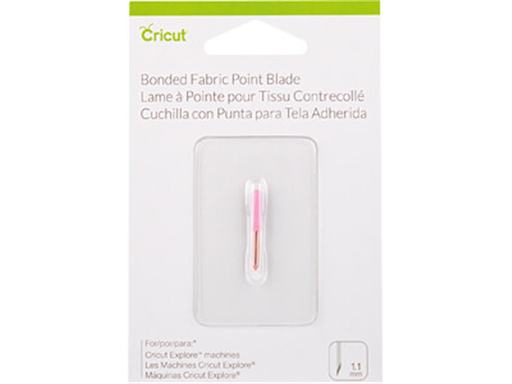 [93388] CUCHILLA DE REEMPLAZO CRICUT (1.1 MM) PARA TELA CON INSERTO ADHERIDO. RESISTE EL DESGASTE Y LAS ROTURAS PARA UNA VIDA ÚTIL MÁS PROLONGADA, COLOR ROSADO (2003916).