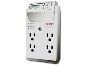 [67839] PROTECTOR  REGLETA APC P4GC POWER-SAVING TIMER ESSENTIAL SURGEARREST, 4 TOMAS DE CORRIENTE, 120V. PROTECCIÓN BASICA CONTRA SOBRETENSIONES PARA ORDENADORES Y EQUIPOS ELECTRÓNICOS