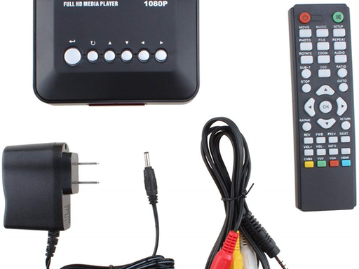 [88534] REPRODUCTOR MULTIMEDIA AGPTEK HD, HDMI USB SD MMC RMVB MP3 AVI MPEG DIVX MKV