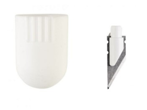 [93390] CUCHILLA DE REEMPLAZO CRICUT CORTE ULTRA PROFUNDO , CORTA MATERIALES MÁS GRUESOS Y DENSOS COMO MADERA DE BALSA, CUERO, TABLERO, ESPUMA ARTESANAL, AGLOMERADO CRICUT Y MÁS. , COLOR BLANCO (2003919).