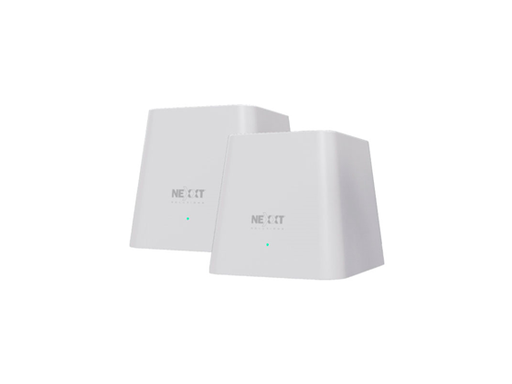 [91030] ROUTER WIRELESS MESH NEXXT VEKTOR2400-AC, SISTEMA INALAMBRICO 2 NODOS PARA EL HOGAR (MESH), DUAL BAND 2.4GHZ/5GHZ 300MBPS - 867MBPS 2 ETHERNET PORT, (NCM-2400)
