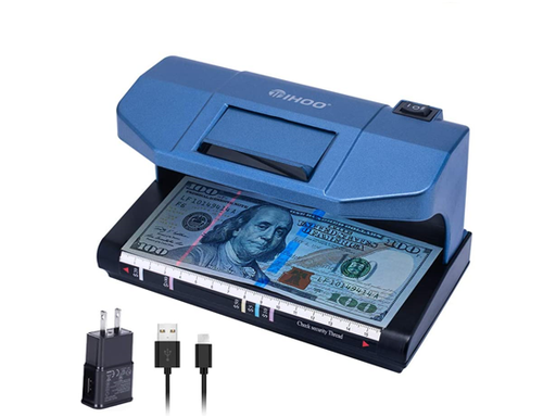 [91334] DETECTA BILLETES FALSOS TIHOO, DETECCIÓN MAGNÉTICA Y UV