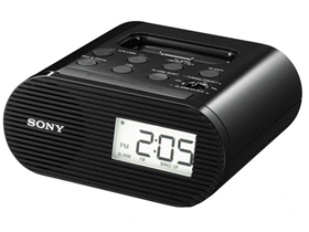 [71705] RADIO RELOJ C05IP SONY - RADIODESPERTADOR PARA IPOD Y IPHONE 3GS - ALTAVOZ MONO - COMPATIBLE CON IPOD Y IPHONE 3GS - SINTONIZADOR FM - SENCILLA CONFIGURACIÓN DE LA ALARMA. CASILLERO 3 JAULA