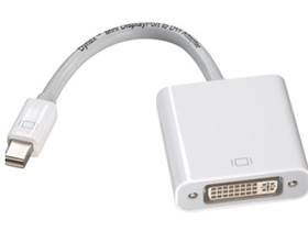 [71734] ADAPTADOR CONVERTIDOR MINI DISPLAYPORT A DVI,  AGILER (AGI-1122) FUNCIONA CON MACBOOK PRO / AIR  CASILLERO 1 JAULA