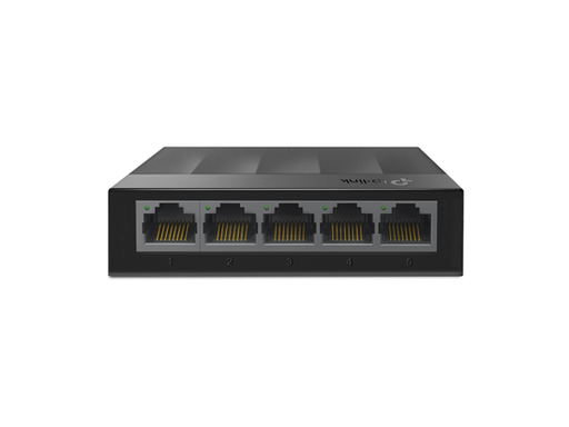 [91436] SWITCH 5 PUERTOS TP-LINK LS1005G, NO ADMINISTRABLE/DESKTOP, 5 PUERTOS 10/100/1000MBPS.