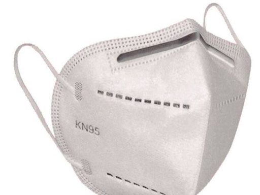 [89021] MASCARILLA DESECHABLE KN95 SIN FILTRO BLANCA (PAQUETE DE 5 UNIDADES)