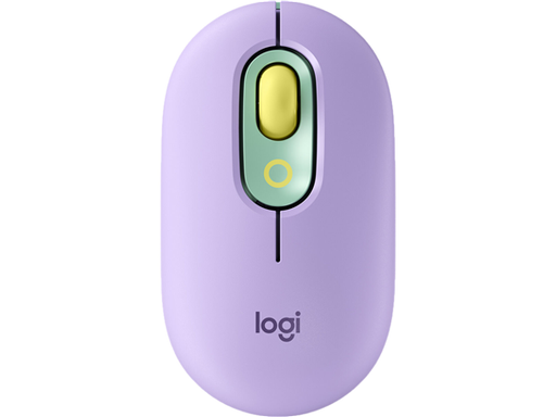 [93737] MOUSE LOGITECH MOUSE POP MOUSE WITH EMOJI COLOR DAYDREAM MINT (MORADO), OPTICO BLUETOOTH, COMPATIBLE CON RECEPTOR USB LOGI BOLT, 4 BOTONES, 1 PERSONALIZABLE SOFTWARE EMOJIS, VELOCIDAD DEL MOUSE AJUSTABLE ENTRE 1000 A 4000 DPI, DURACION HASTA 24 MESES BATERIA, PESO 82 GRAMOS, COMPATIBLE CON MACOS 10.15, WIN 10 Y POSTERIORES.