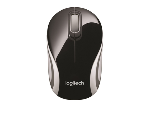 [85081] MOUSE LOGITECH M187 INALAMBRICO MINI OPTICO, NEGRO, USB NANO RECEIVER - SMART SLEEP.