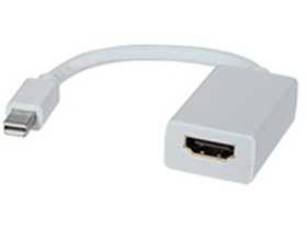 [71733] ADAPTADOR CONVERTIDOR MINI DISPLAYPORT A HDMI HEMBRA, FUNCIONA CON MACBOOK PRO / AIR  AGILER (AGI-1121)