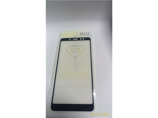 [86717] PROTECTOR DE PANTALLA PARA XIAOMI REDMI NOTE 5, VIDRIO TEMPLADO, CLEAR (PRPANREDN5)