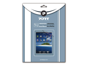 [76109] PROTECTOR PORT DESIGNS DE PANTALLA DE TABLET 10.1". PROTEGE CONTRA ARAÑAZOS, POLVO Y HUELLAS DIGITALES.