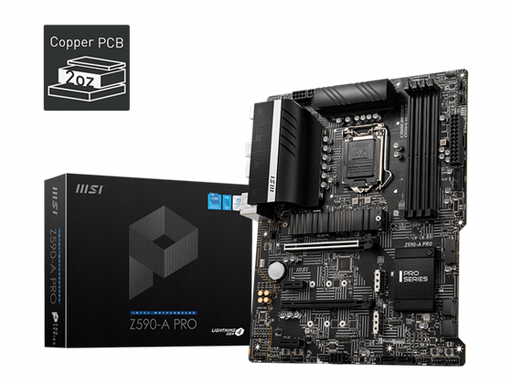 [90559] MB MSI Z590-A PRO LGA 1200 INTEL Z590 SATA 6GB/S ATX