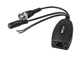 [77553] BALUN PASIVO NEXXT, RJ45, 1 CANAL. REEMPLAZA LAS INSTALACIONES DE CABLE BNC CON LAS DE PAR TRENZADO.