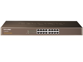 [72952] SWITCH 16 PUERTOS TP-LINK TL-SF1016, NO ADMINISTRABLE - SE PUEDE MONTAR EN RACK, 16 PUERTOS 10/100MBPS.