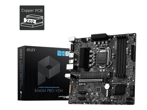 [90732] MB MSI B560M PRO-VDH WIFI LGA 1200 INTEL B560 SATA 6GB/S MICRO ATX INTEL MOTHERBOARD