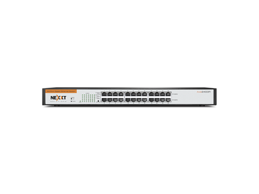 [93139] SWITCH 24 PUERTOS NEXXT AXIS2400R, NO ADMINISTRABLE, 24 PUERTOS GIGABIT ETHERNET, RACK MOUNT (ASBRM244U1)