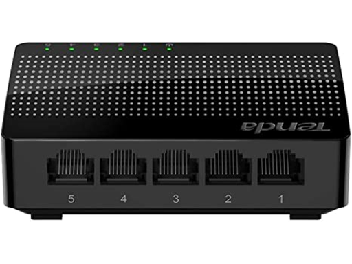 [90221] SWITCH 5 PUERTOS TENDA GIGABIT SG105, NO ADMINISTRABLE, 10/100/1000 CON NEGOCIACIÓN AUTOMÁTICA,100BASE-TX/1000BASE-T: CAT.5, CAT.5E O SUPERIOR.