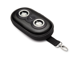 [70792] BOCINAS ILUV PORTABLES STEREO NEGRO CONECTOR 3.5 MINI-JACK OPERA CON 2 BATERIAS AA *NO INCLUIDA* (ILUV-ISP110BLK)