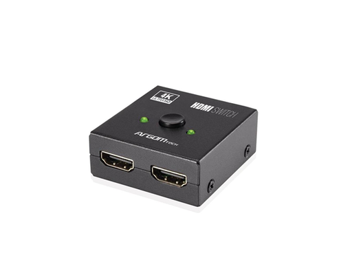 [91889] SPLITTER ARGOM HDMI 2-IN-1 BI-DIRECTIONAL, 2 PUERTOS DE ENTRADA Y 1 SALIDA O VICEVERSA, 3840X2160P AT 60HZ,  (ARG-AV-5120)