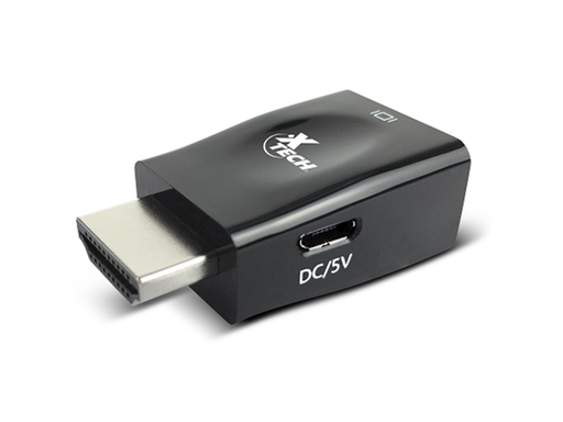 [84993] ADAPTADOR XTECH HDMI A VGA,. (XTC-361)
