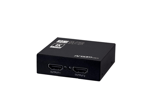 [91892] SPLITTER ARGOM HDMI  2 PUERTOS  4K HD, 3840X2160P AT 60HZ, 10.2GBPS 340MHZ, 1 PUERTO ENTRADA Y 2 DE SALIDA  (ARG-AV-5110)