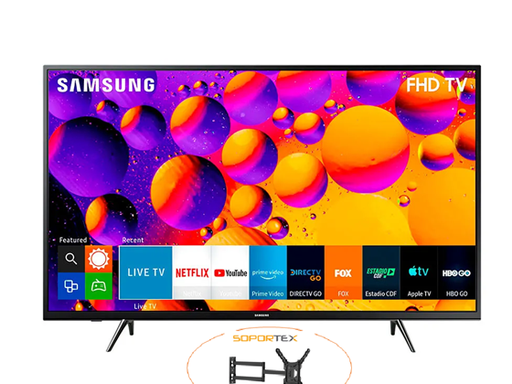 [88977] TELEVISOR SAMSUNG 43", SMART TV, FULL HD 1080P (1920 X 1080), 60HZ, 2 HDMI + 1 USB + 1, COMPONENTE, ETHERNET, WIFI, RF ANTENA, (UN43J5202)