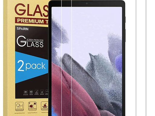 [93170] PROTECTOR DE PANTALLA SPARIN PARA SAMSUNG GALAXY TAB A7 LITE 8.7" 2021, TEMPERED GLASS, PAQUETE DE 2