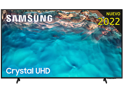 [92758] TELEVISOR SAMSUNG 60" CRYSTAL UHD 4K, SMART, (3,840 X 2,160), 60HZ, HDR10+, COLOR CRISTAL DANAMIC, 3 HDMI + 2 USB + ETHERNET + WIFI DIRECT, RF ANTENA, BT 5.2 (UN60BU8000PXPA)