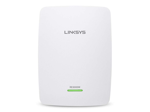 [79186] REPETIDOR LINKSYS RE3000W-LA, 2.4GHZ, 300MBPS, 1 PUERTO LAN, 802.11B/G/N, WPS, INDOOR, BLANCO.