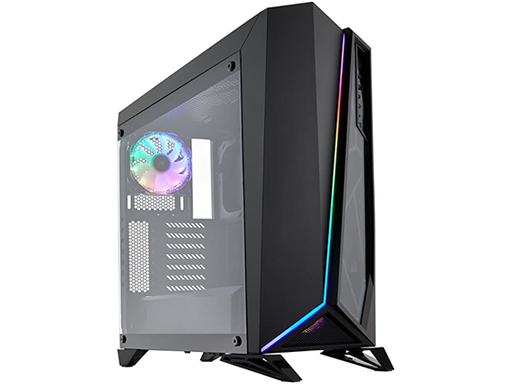 [90001] CASE CORSAIR CARBIDE SPEC OMEGA RGB GAMING, MID TOWER, NEGRO, USB 3.0 X2, AUDIO IN / OUT, 7 EXPANSION SLOT, 3X 2.5", 2X 3.5", PANEL LATERAL CRISTAL TEMPLADO, (CASE CORSAIR CARBIDE SPEC-06 GAMING, MID TOWER, BLANCO/RGB, USB 3.0 X2, AUDIO IN / OUT, 7 EXPANSION SLOT, 4X 2.5", 2X 3.5", PANEL LATERAL CRISTAL TEMPLADO, COMPATIBLE CON ICUE (CC-9011140-WW)