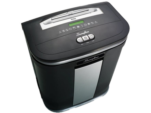 [87958] TRITURADORA DE PAPEL SWINGLINE SM12-08, MICRO-CUT, HASTA 12 HOJAS, DESTRUYE, CLIPS Y GRAPAS, 8 GALONES, 25.8 X 19.4 X 16.6"