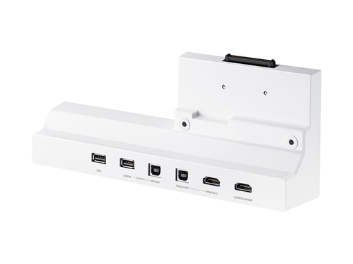 [88894] DOCKING STATION SAMSUNG CY-TF65BRC, PUERTOS ADICIONALES, USB, USB EXTERNAL (IN/OUT) X1, TOUCH OUT X1, HDMI IN X1, HDMI OUT (SCREEN SHARE) X1, NFC X1
