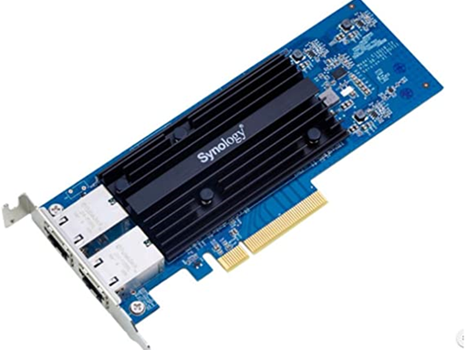 [91092] TARJETA DE RED SYNOLOGY DUAL-PORT 10GBE ADAPTER - PCI EXPRESS 3.0 X8 - 2 PUERTOS, OPTICAL FIBER, COMPATIBLE: RS820+.