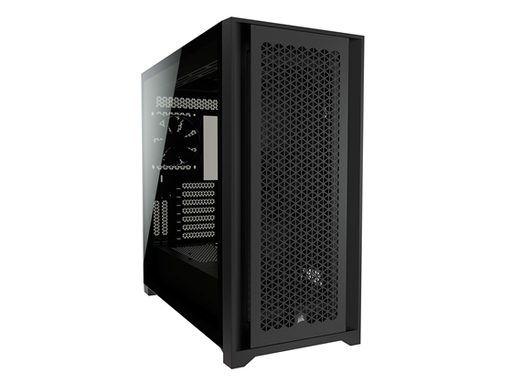[92559] CASE CORSAIR 5000D AIRFLOW, MID TOWER, BLACK, 7 EXPANSION SLOT, 4X 2.5", 2X 3.5", TAPA DE CRISTAL TEMPLADO, SOPORTA 3 ABANICOS 120MM FRONTAL, TOPE Y LATERAL(CC-9011210-WW)