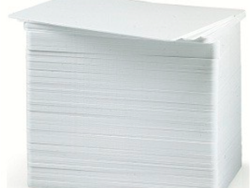 [90886] TARJETA PVC ZEBRA 30 MM PARA IMPRESORA ZEBRACARD 30 MM BLANK WHITE PVC CARDS TRM12BDJ14 (PAQ. 15 UNIDADES - MUESTRAS)