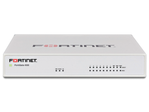 [90821] APPLIANCE FORTINET FG-60E, 5 X GE RJ45, 7 X PORTS INTERNO, STORAGE INTERNAL 16GB, 2 X WAN PORT (RJ45) (FORTIGATE-60E), HARDWARE PLUS 1 YEAR 24X7 FORTICARE Y FORTIGUARD UNIFIED (UTM) PROTECTION.