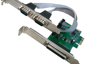 [71432] TARJETA AGILER PCI-E CON PUERTO SERIAL + PARALELO,  DB9 Y DB25 PCIE2S1PMOS9901 (AGILER)