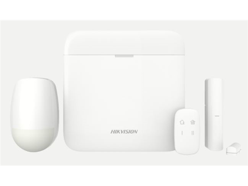 [92637] ALARMA INALAMBRICO DE HIKVISION AX PRO KIT, DS-PWA48-E-WB X1(PANEL DE ALARMA INALÁMBRICO), DS-PKF1-WB X1(LLAVERO INALÁMBRICO),DS-PDP15P-EG2-WB X1(DETECTOR PIR INALÁMBRICO) ,DS-PDMC-EG2-WB X1(DETECTOR MAGNÉTICO INALÁMBRICO)